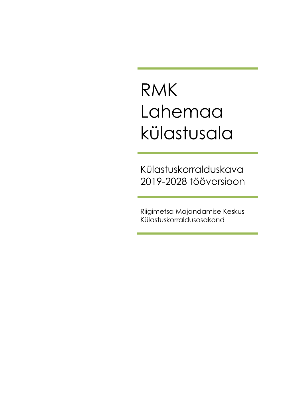 RMK Lahemaa Külastusala