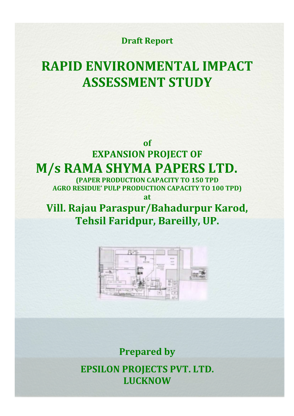 RAPID ENVIRONMENTAL IMPACT ASSESSMENT STUDY M/S RAMA