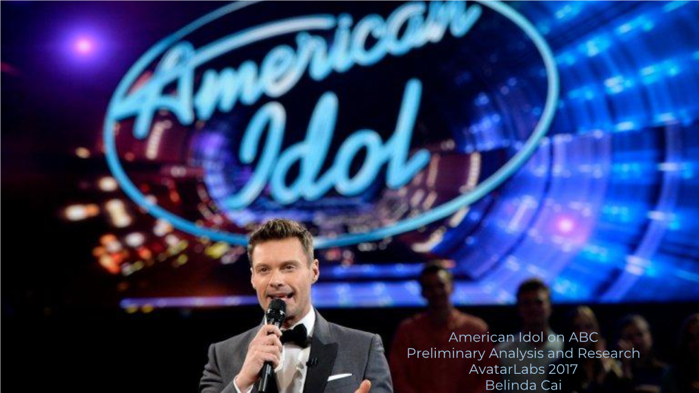 American Idol Research