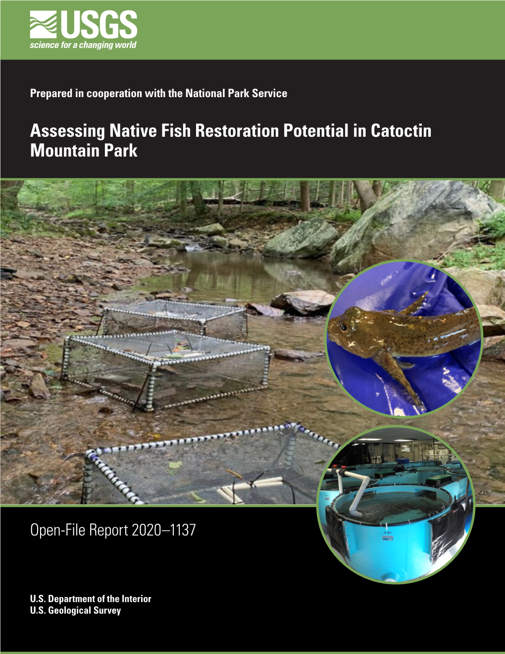 Assessing Native Fish Restoration Potential in Catoctin Mountain Park