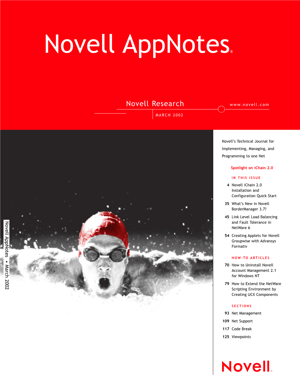 Novell Appnotes March 2002