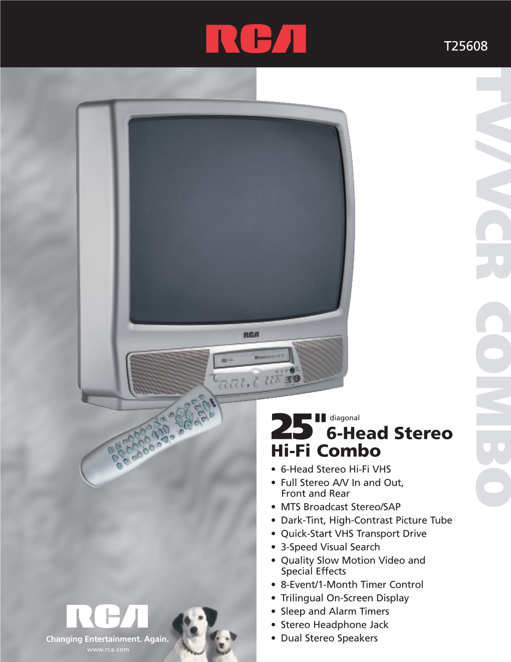 Tv/Vcr Combot25608