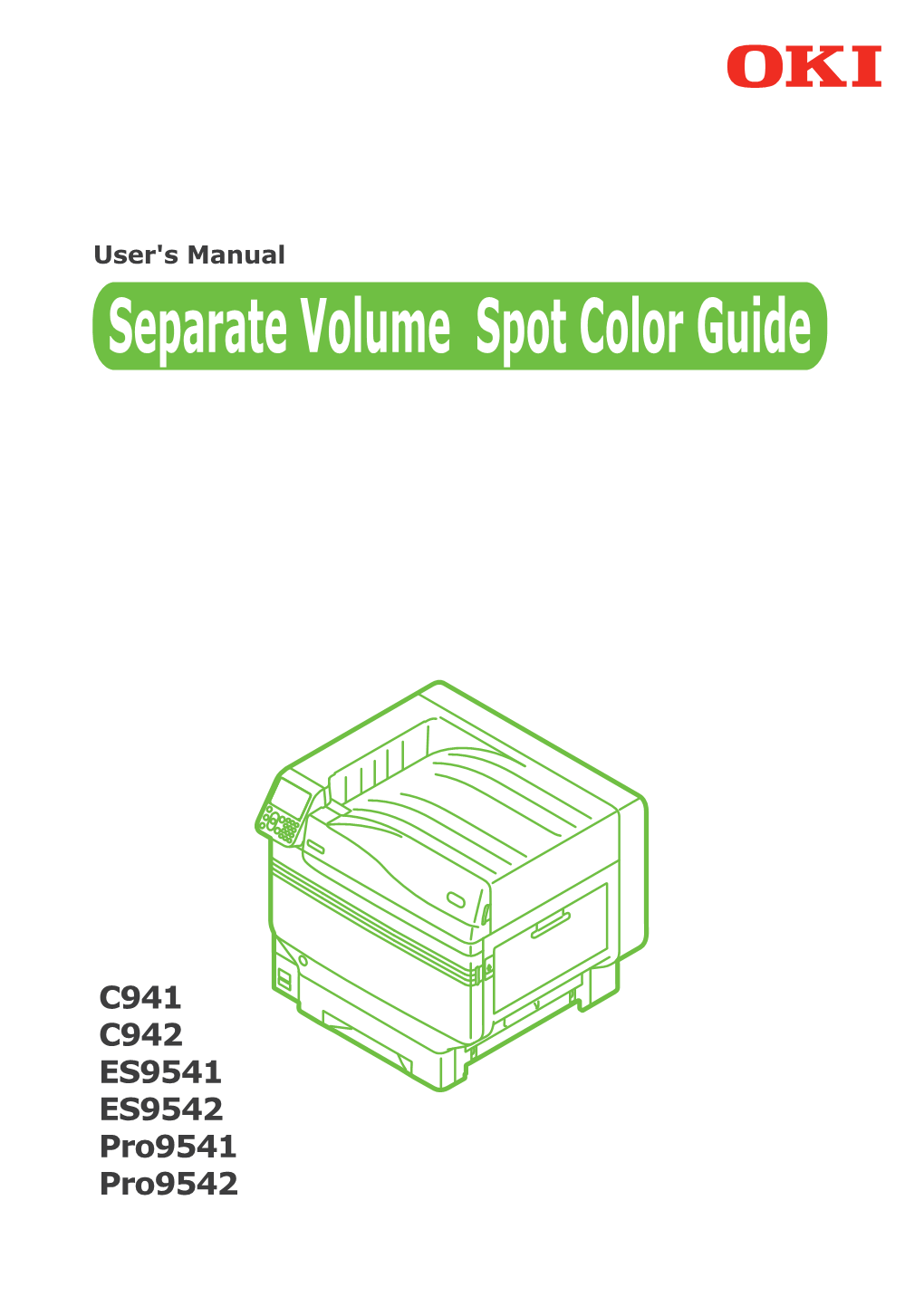 Separate Volume Spot Color Guide