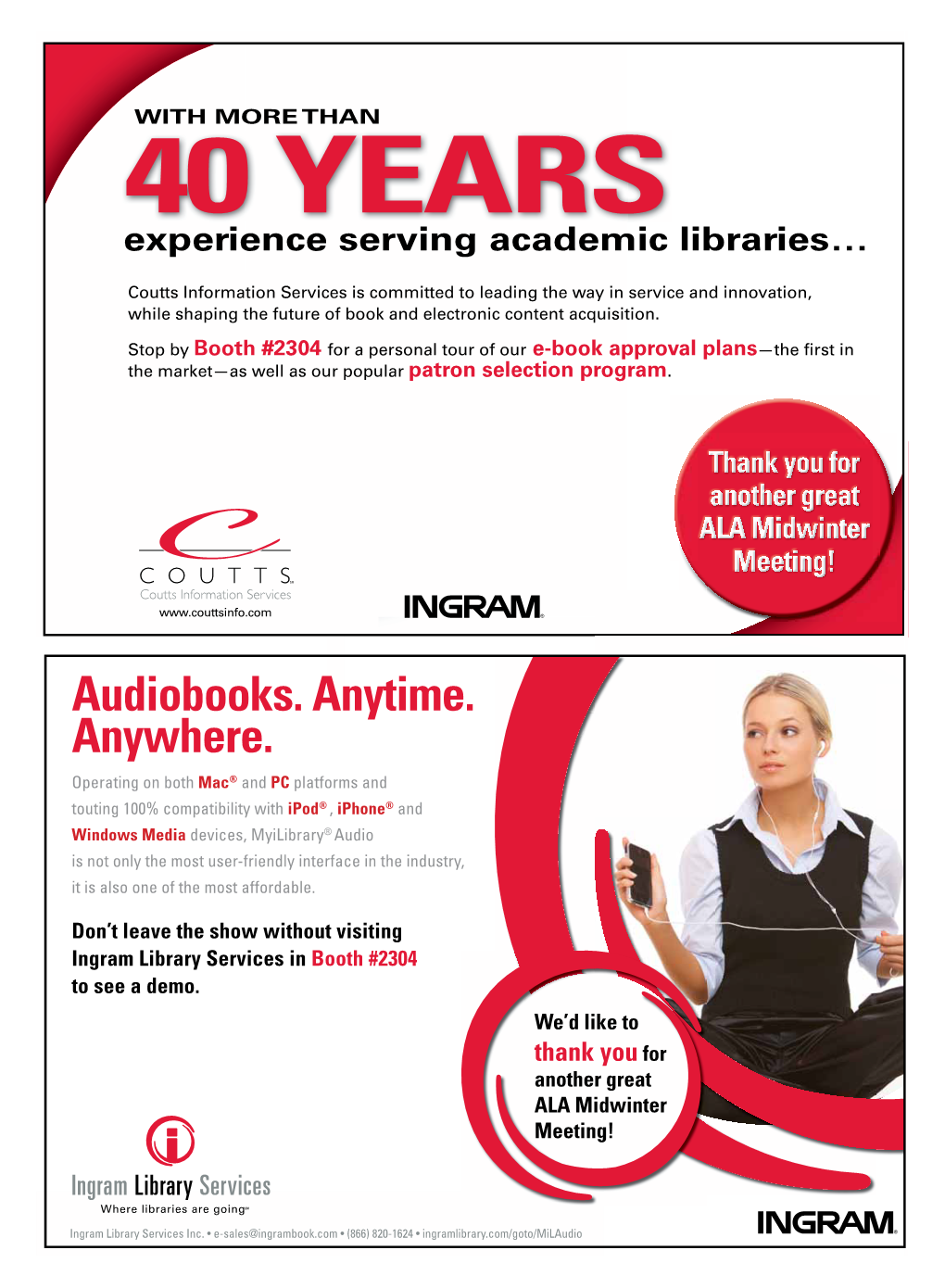 Audiobooks. Anytime. Anywhere