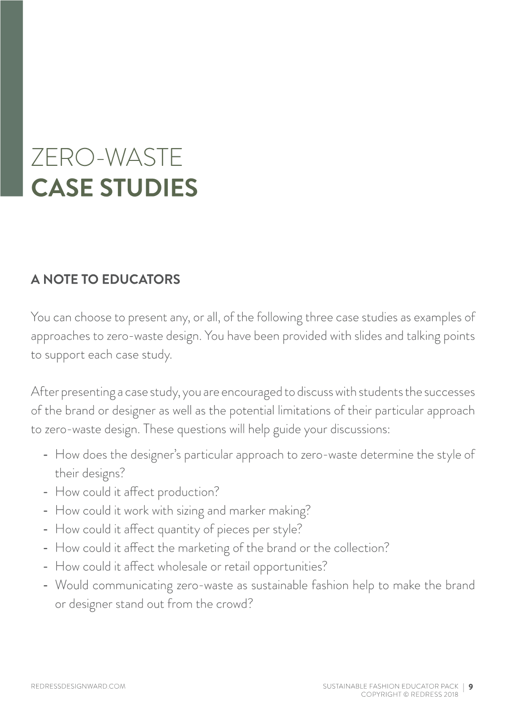 Zero-Waste Case Studies