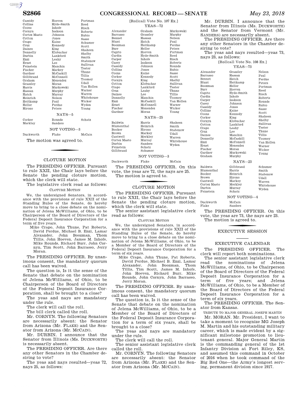 Congressional Record—Senate S2866