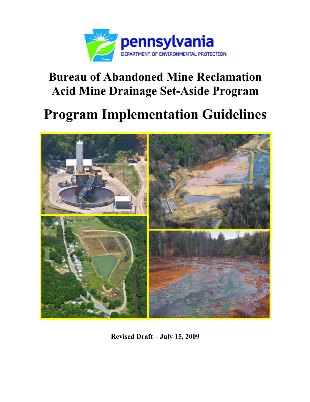 Program Implementation Guidelines