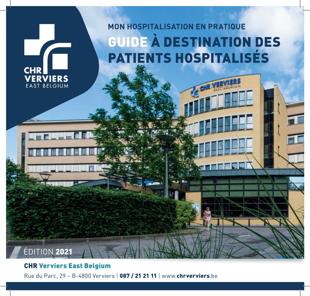 Guide À Destination Des Patients Hospitalisés