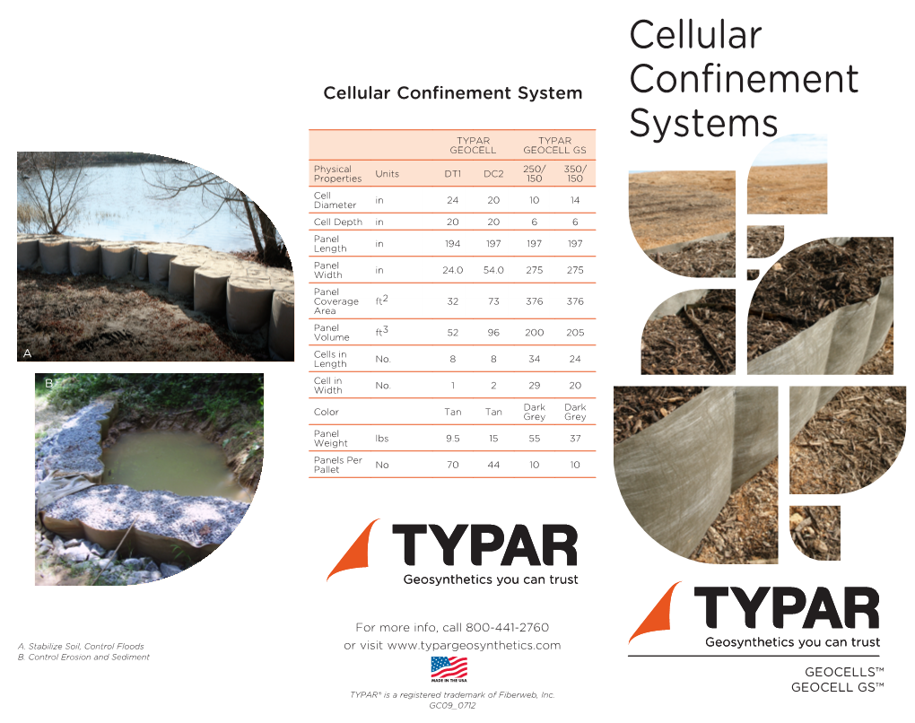 Cellular Confinement Systems