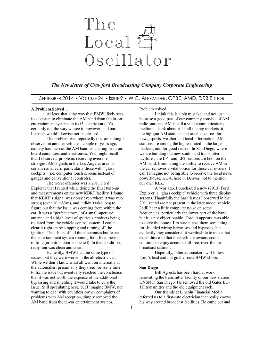 Local Oscillator