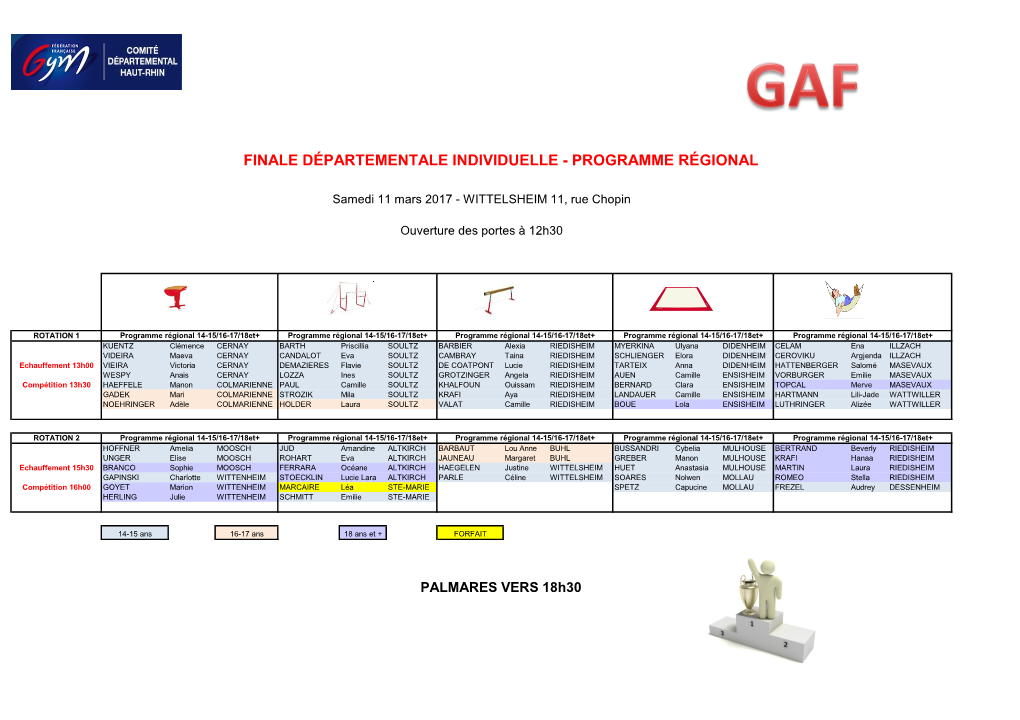 Programme Régional