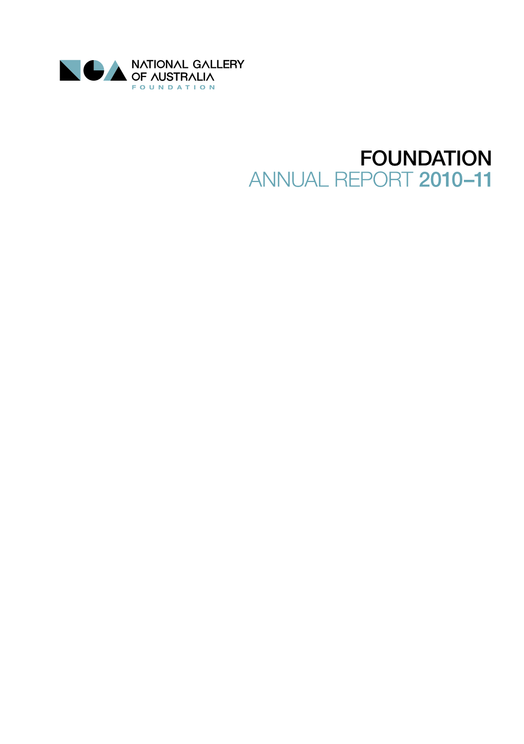 Foundation Annual Report 2010–11