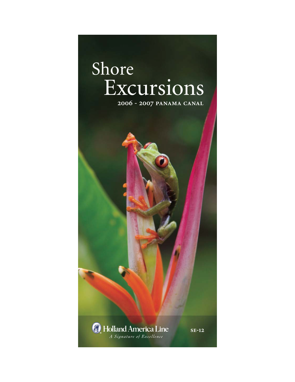 Shore Excursion Booklet