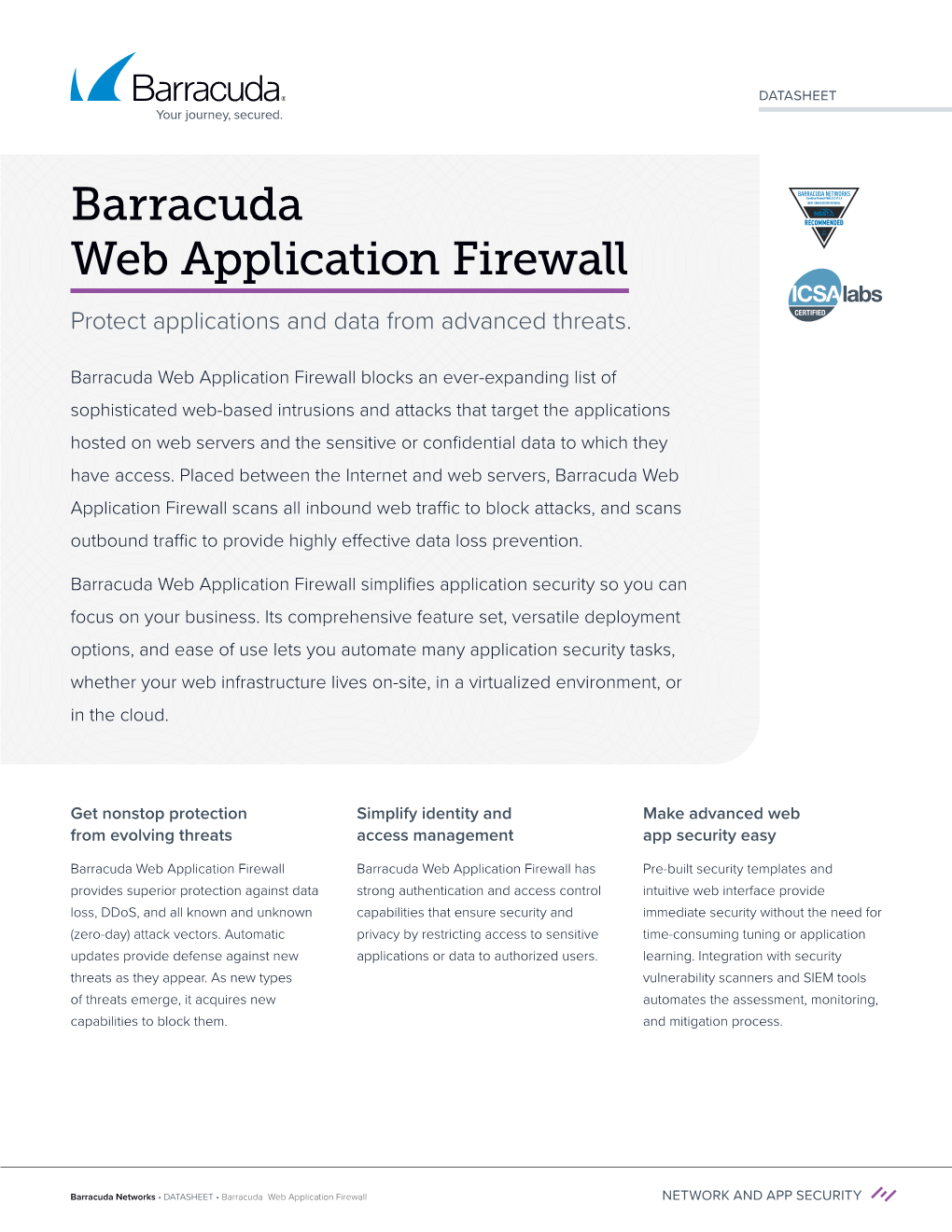 Barracuda Web Application Firewall
