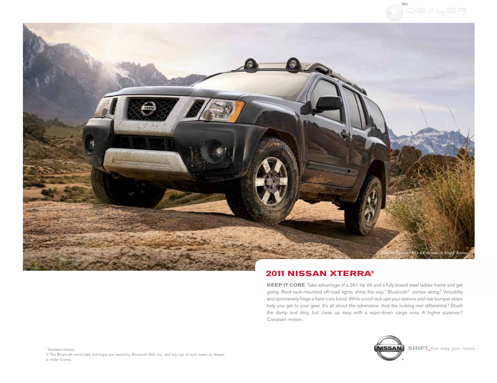 2011 Nissan Xterra | Brochure | Nissan
