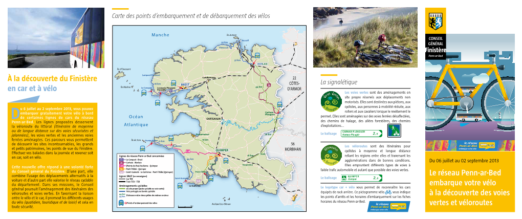 Le Réseau Penn-Ar-Bed Embarque Votre Vélo À La Découverte Des Voies