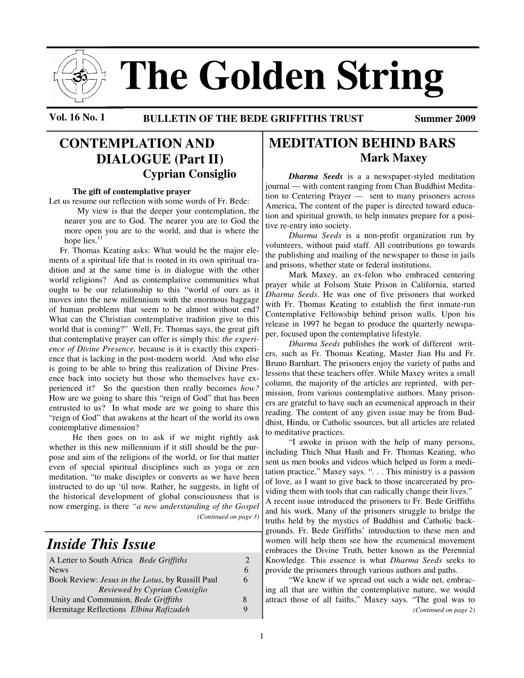 The Golden String