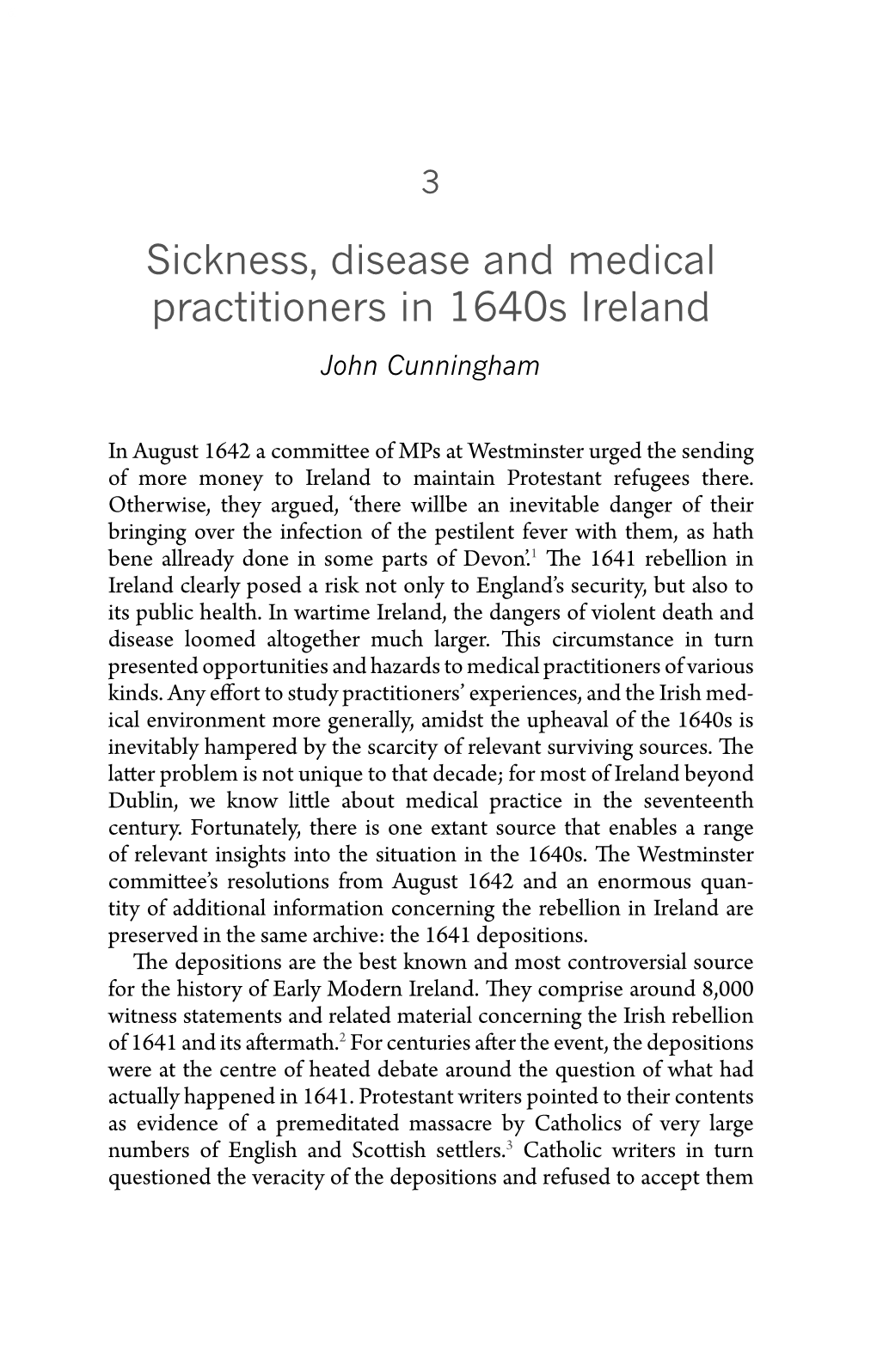 Early Modern Ireland and the World of Medicine: Practitioners, Collectors