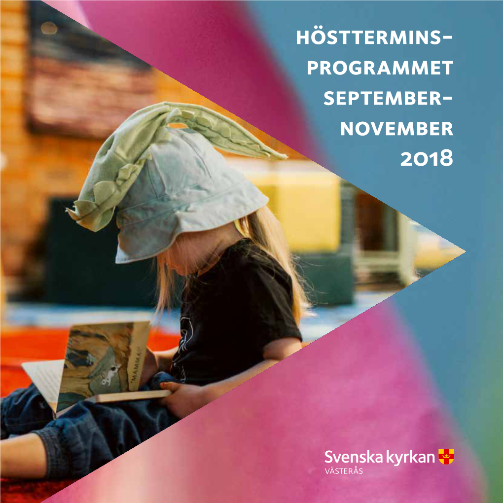 Hösttermins- Programmet September- November 2018