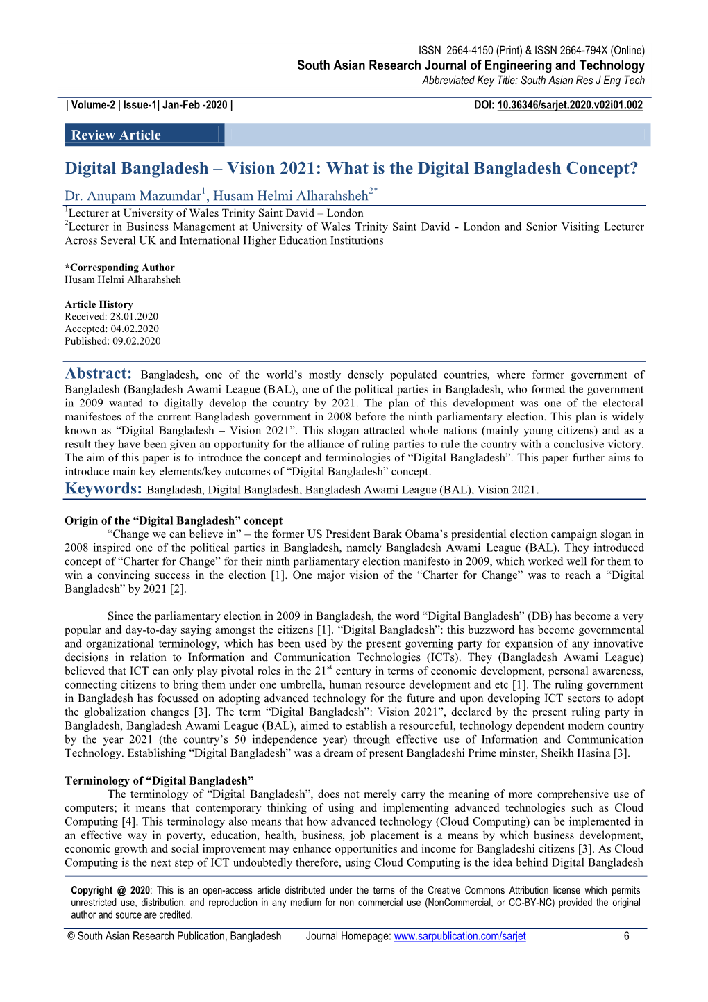 Digital Bangladesh – Vision 2021: What Is the Digital Bangladesh Concept?