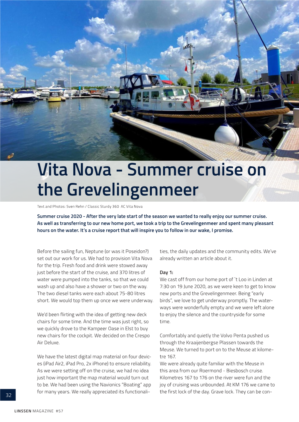 Vita Nova - Summer Cruise on the Grevelingenmeer