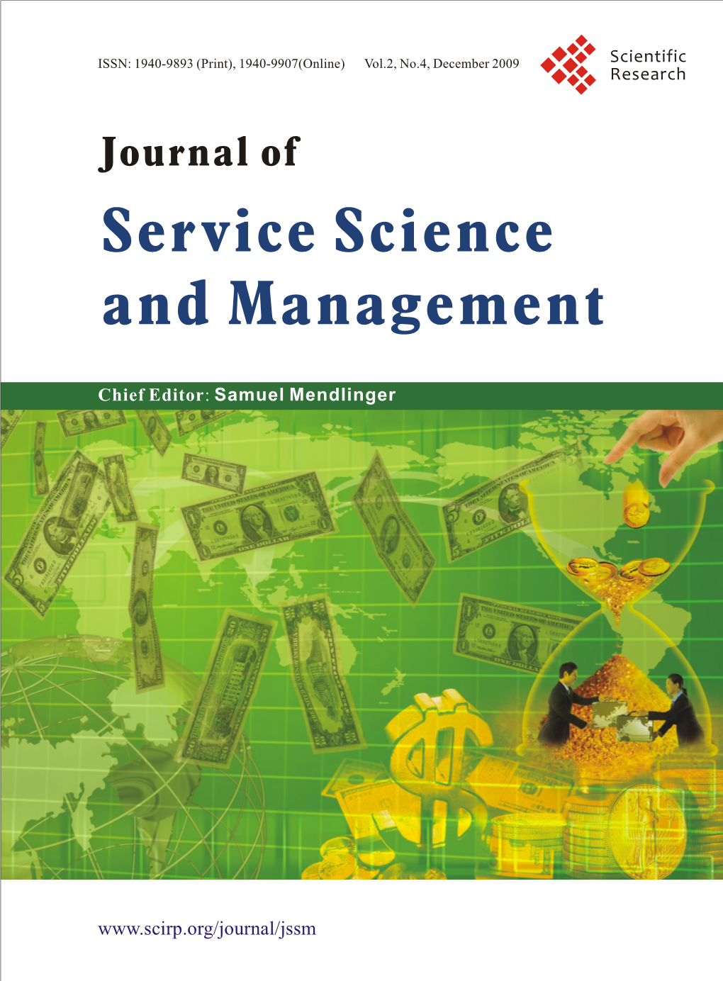 Journal of Service Science and Management