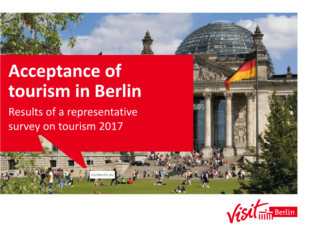 Resident Survey on Berlin Tourism (2017)