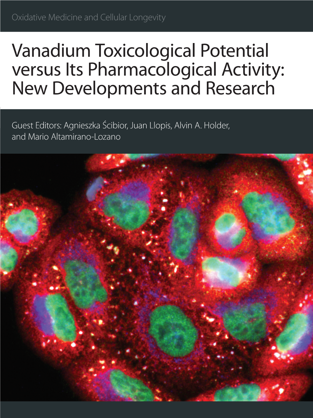 Vanadium Toxicological Potential Versus Its Pharmacological Activity: New Developments and Research