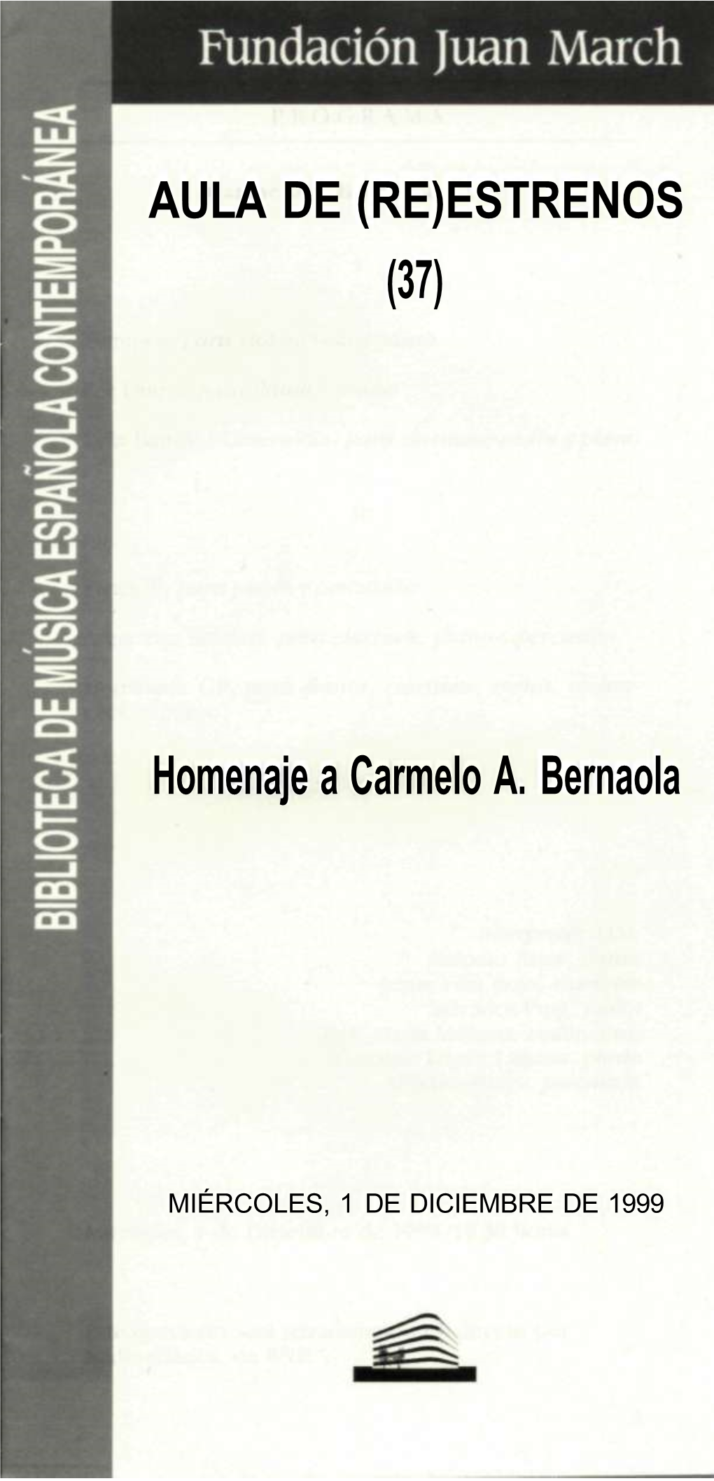 Homenaje a Carmelo A. Bernaola