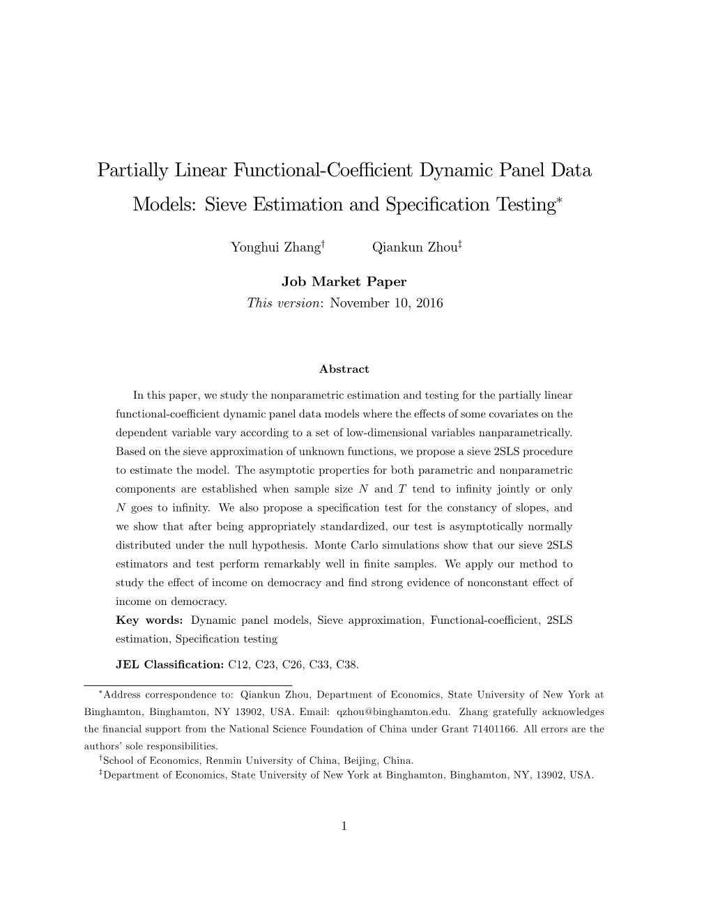 Partially Linear Functional-Coeffi Cient Dynamic Panel Data Models: Sieve