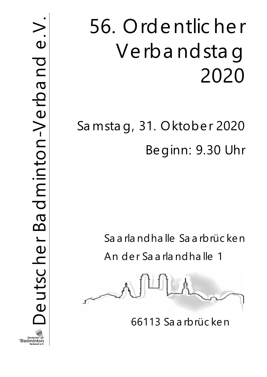 56. Ordentlicher Verbandstag 2020 Informationen Zum Organisatorischen Ablauf