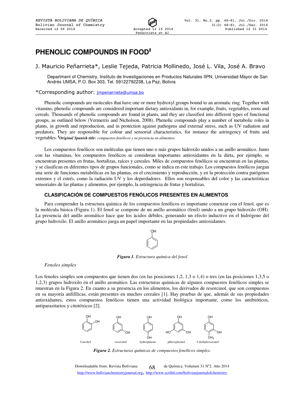 6 Phenolics in Foods