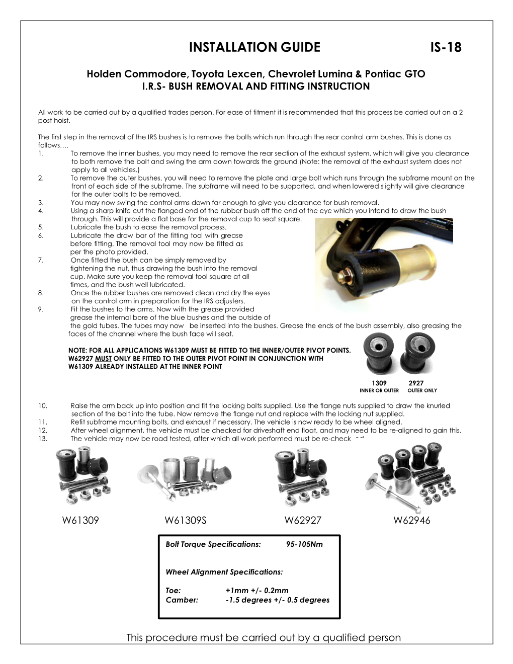 Installation Guide Is-18