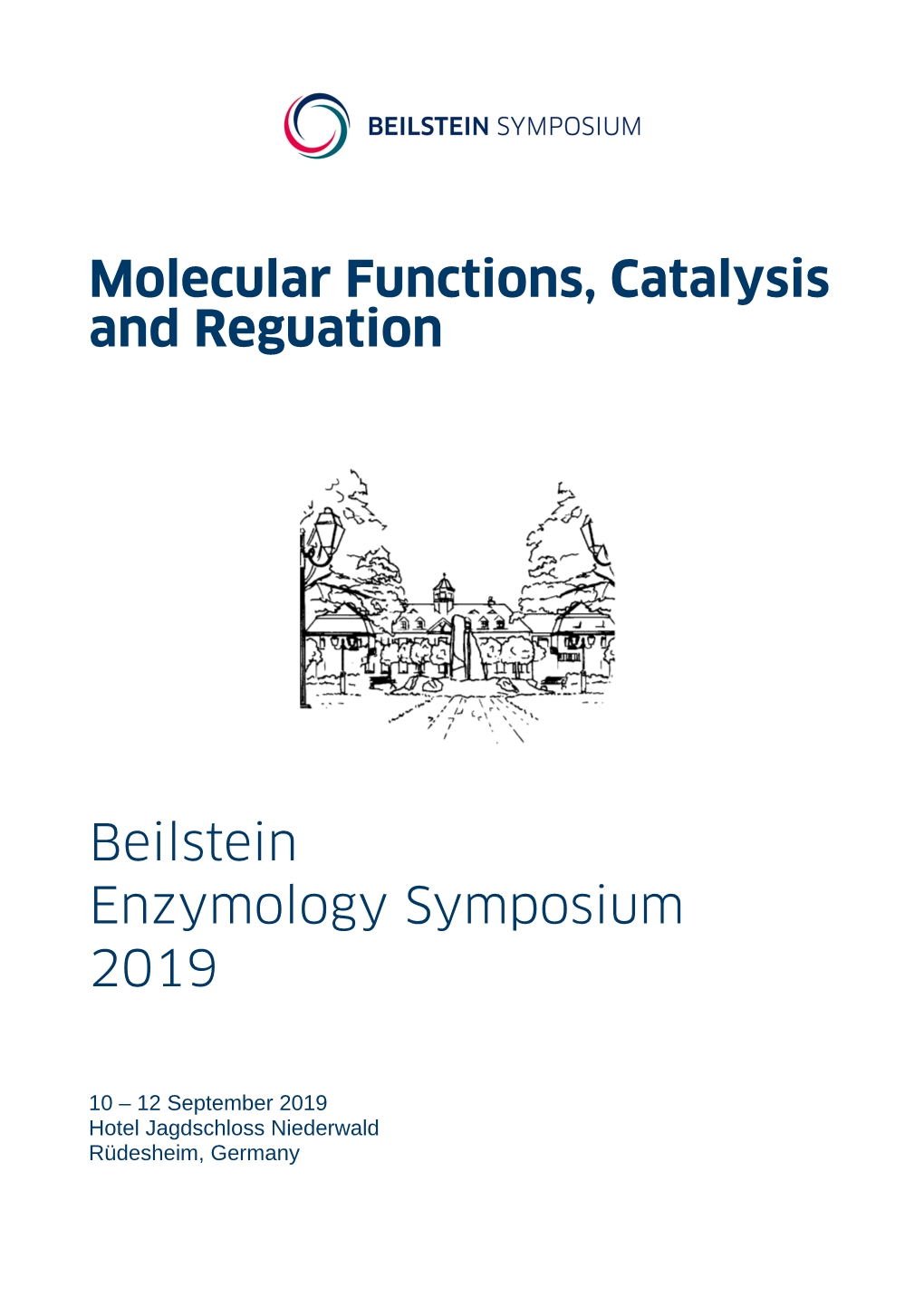 Molecular Functions, Catalysis and Reguation Beilstein Enzymology