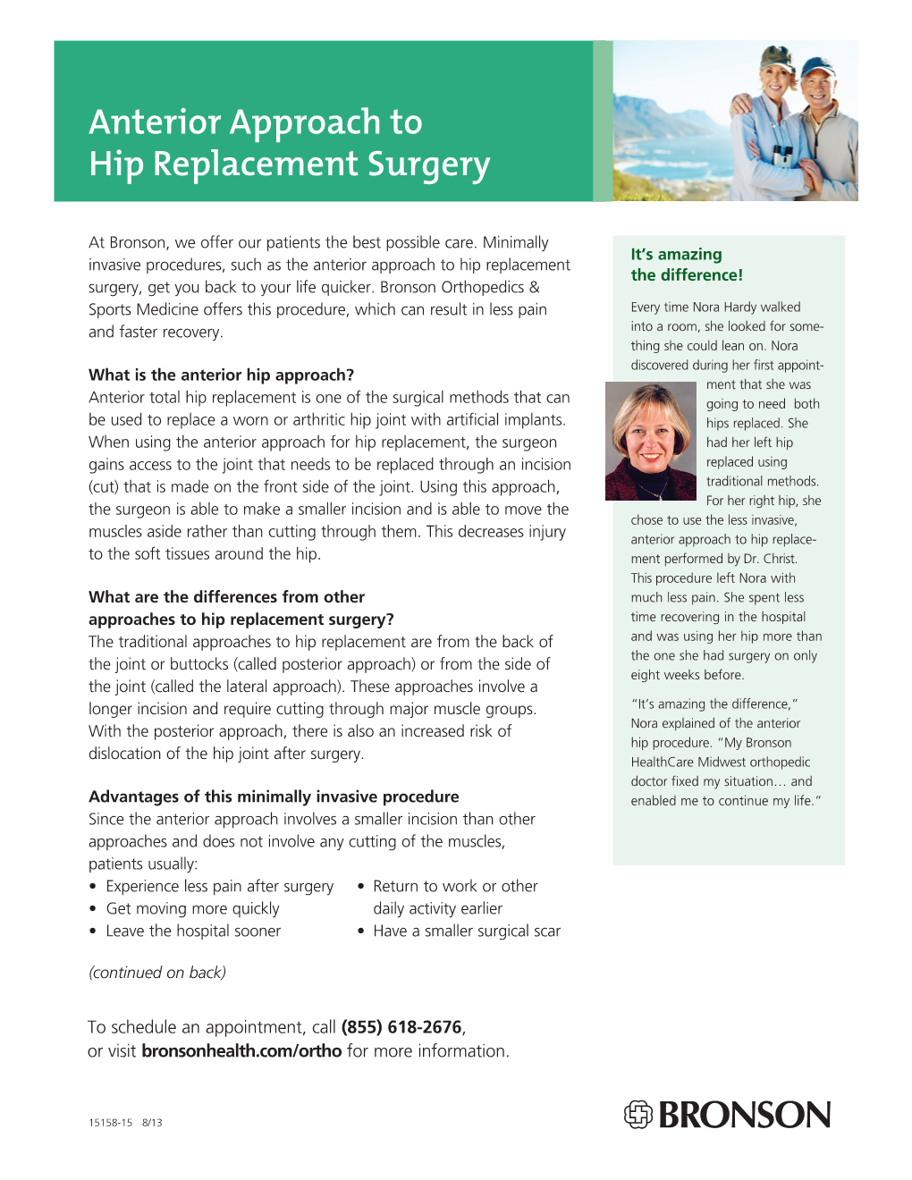 Anterior Approach to Hip Replacement Surgery