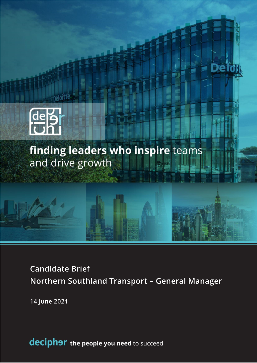 Candidate Brief Northern Southland Transport – General Manager