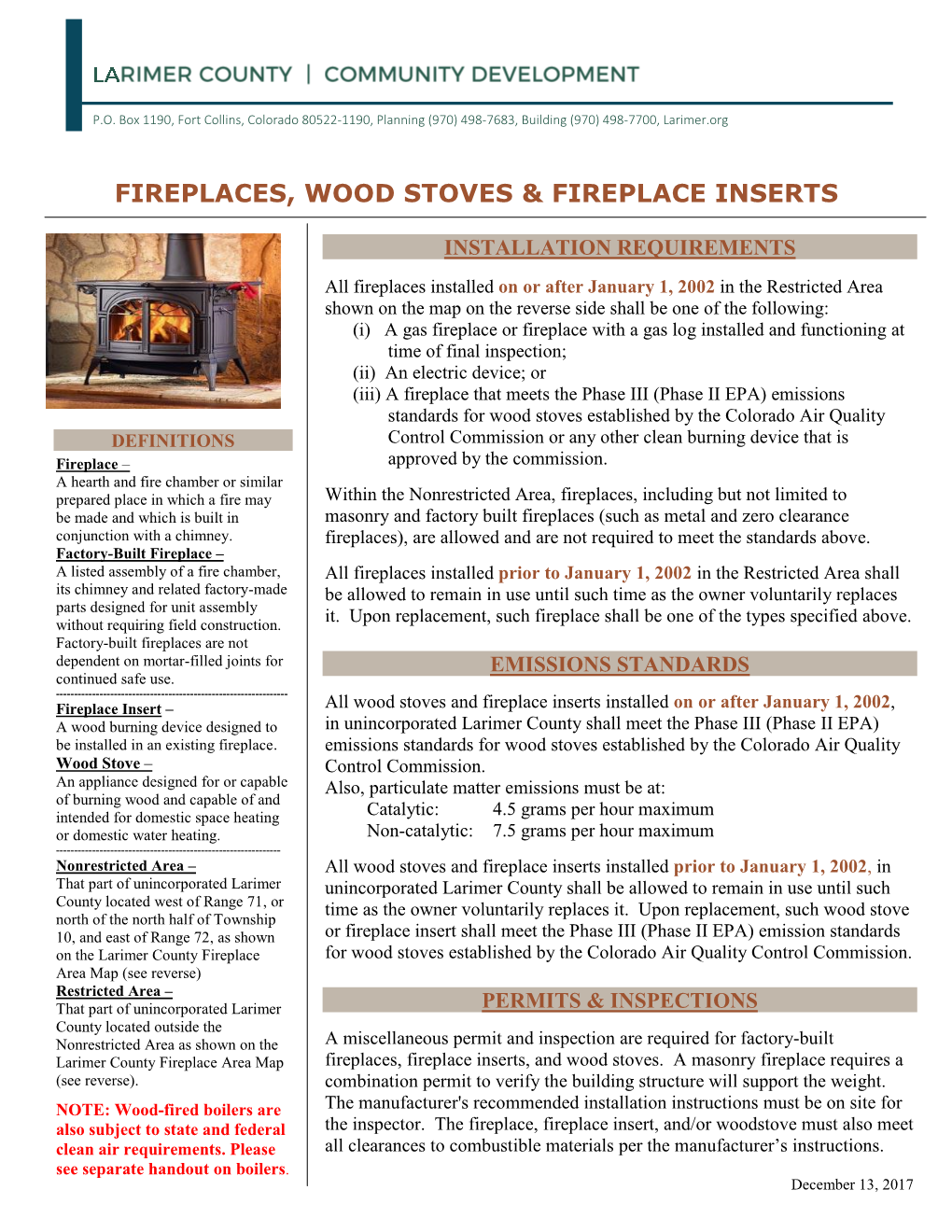 Fireplaces, Wood Stoves & Fireplace Inserts