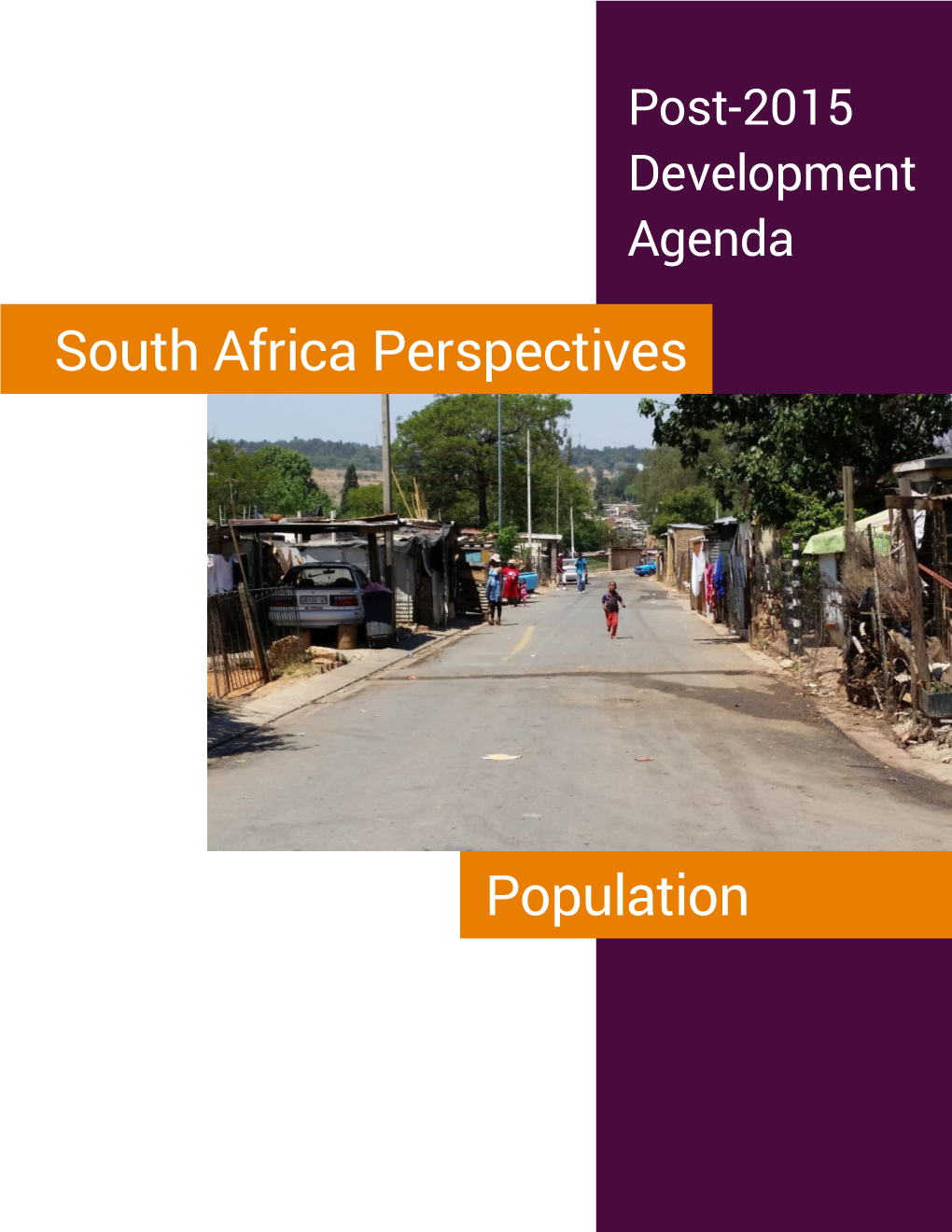 South Africa Perspectives Population