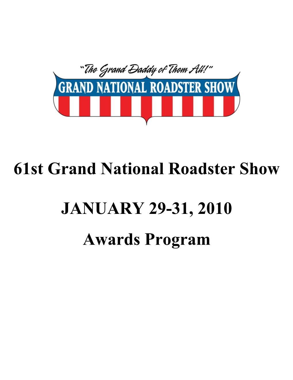 58Th Grand National Roadster Show