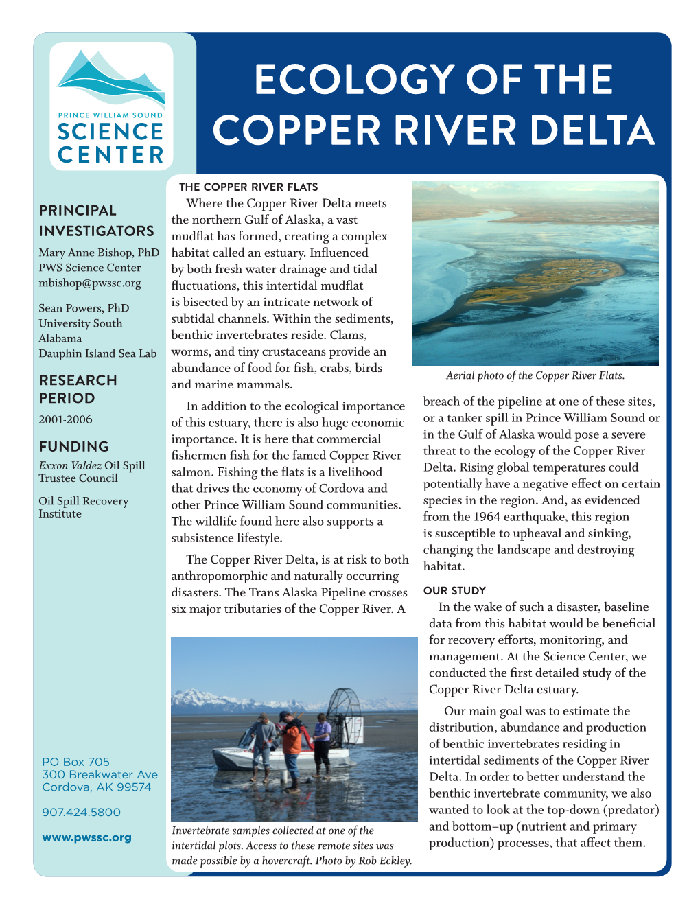 Ecology of the Copper River Delta