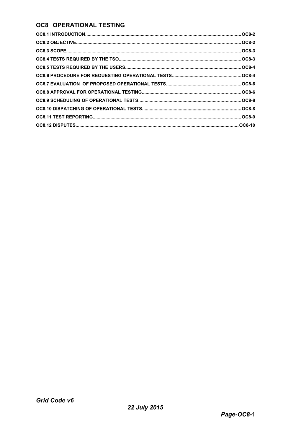 Eirgrid Gridcodeversion6 Finalversion I-SEM Mods Redlined 20160909 Draft