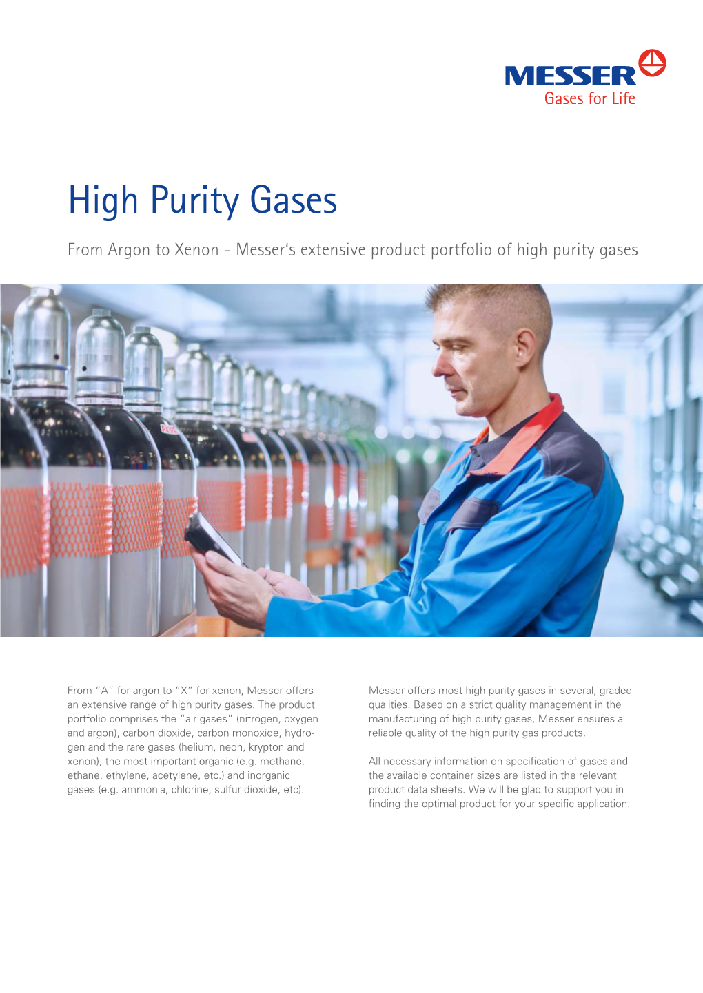 High Purity Gases