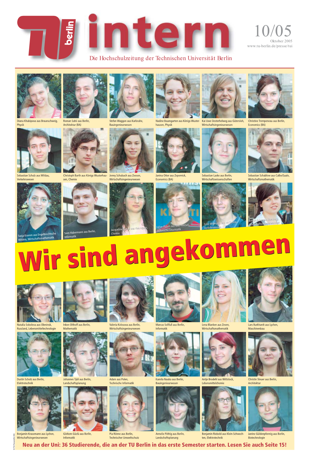 T Die Hochschulzeitung Der Technischen Universität Berlin