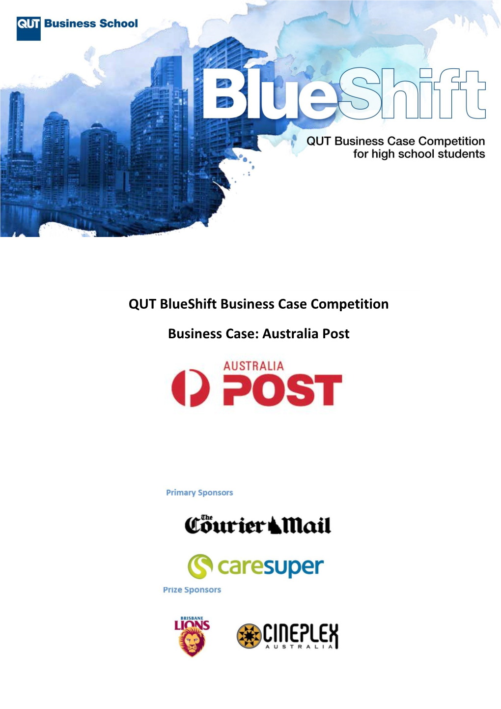 Australia Post Business Case