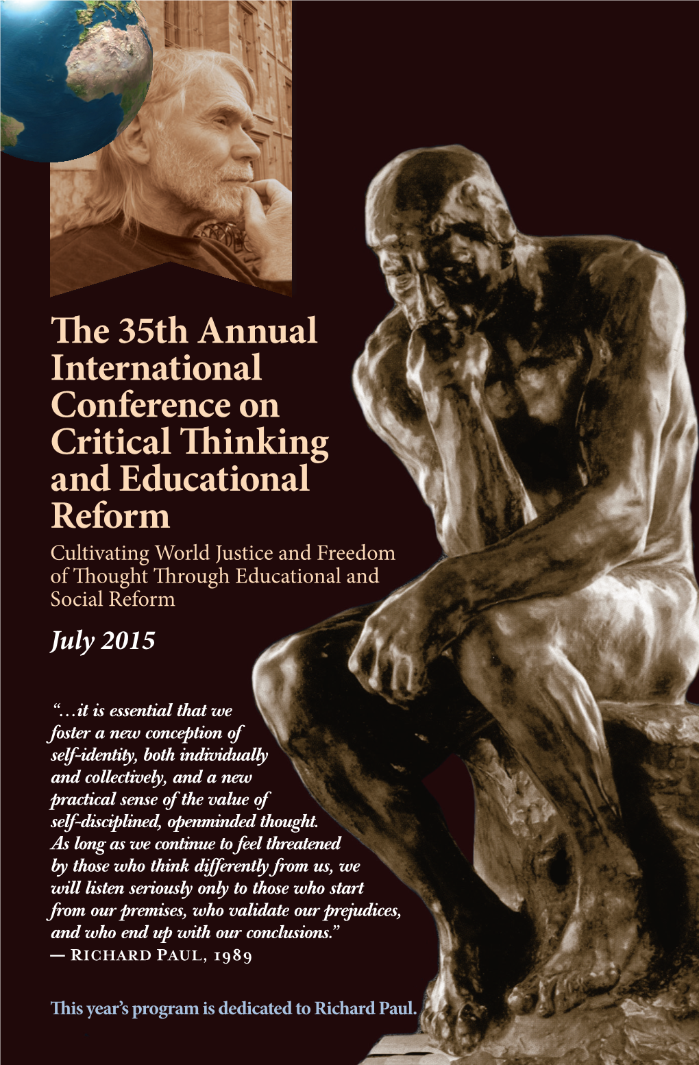 The 35Th Annual International Conference on Critical Thinking