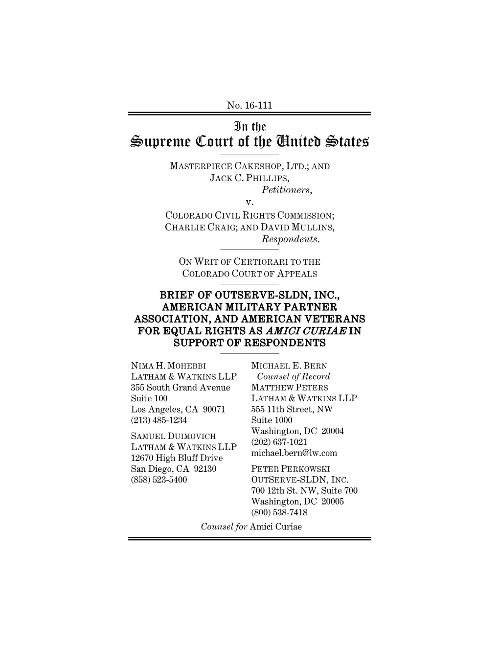 Amicus Brief