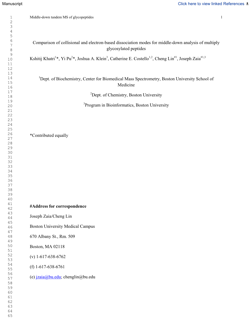 Comparison of Collisional and Electron-Based Dissociation Modes For