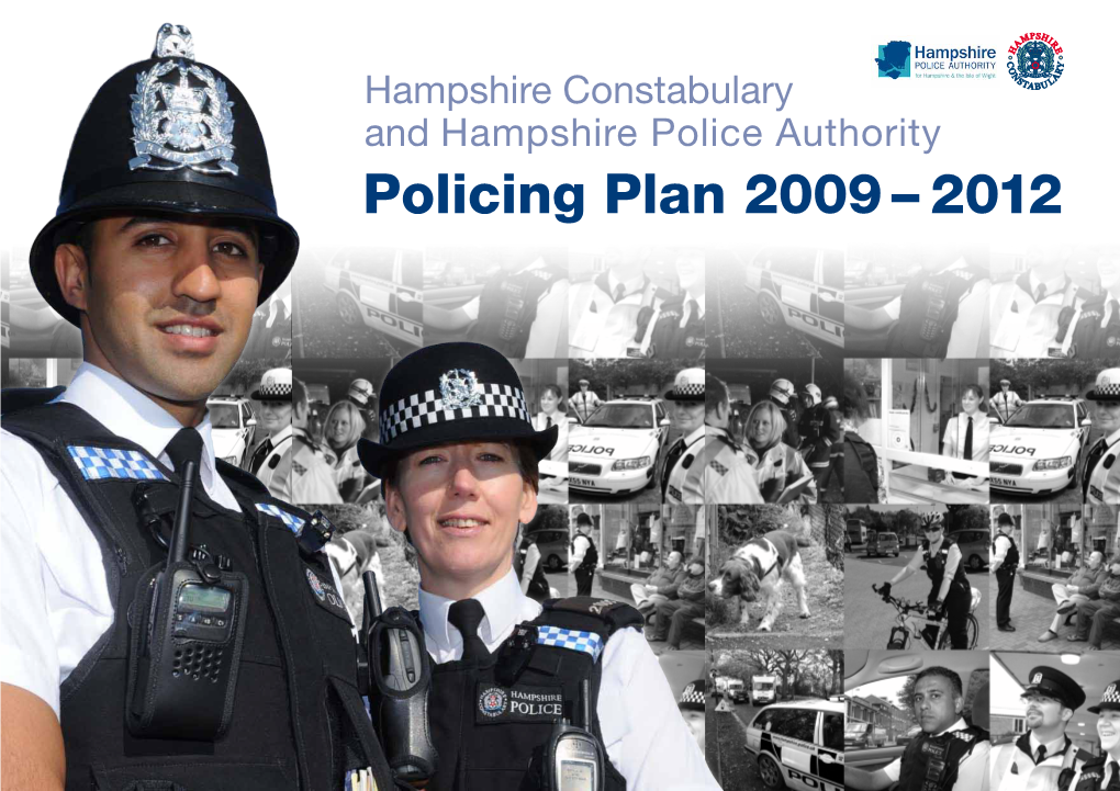 Hampshire Policing Plan 2009-2012