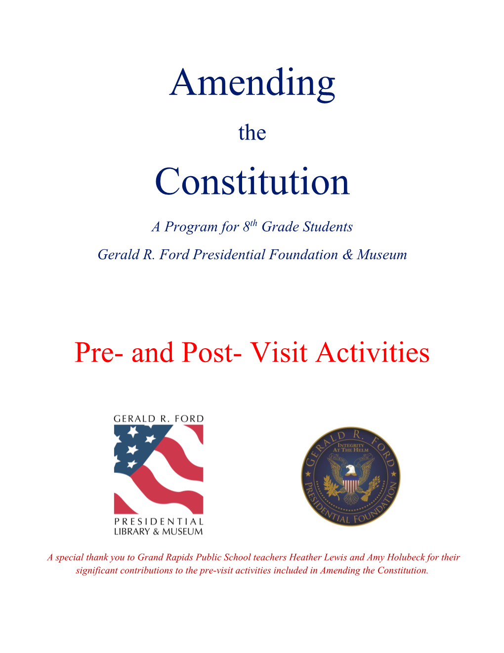 Amending Constitution