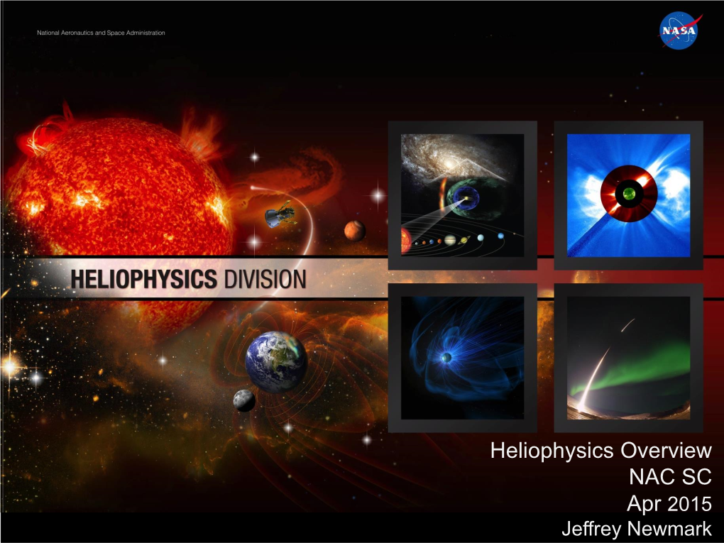 Where Is the Heliophysics Division Going?